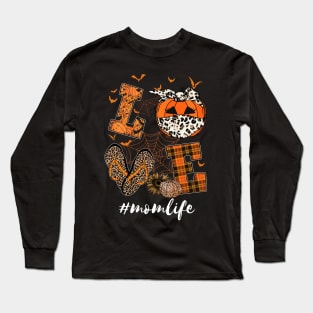 I love My Mom Halloween Gift For Mom - Mom life Long Sleeve T-Shirt